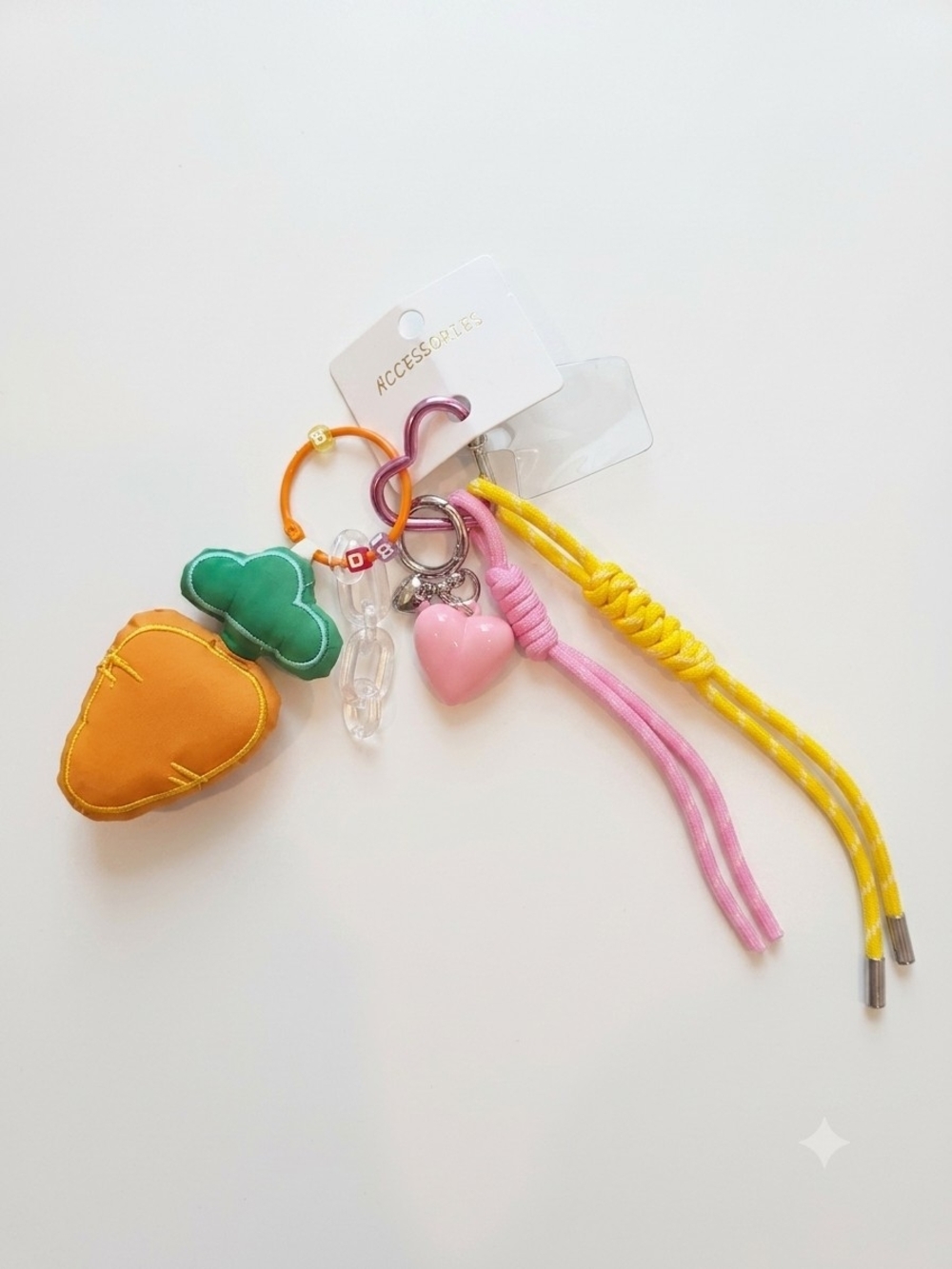 Carrot Charm Bag Charm Or Cellphone Accessory